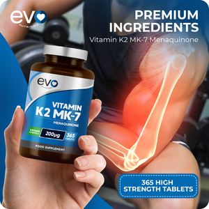Vitamin K2 MK-7 Tablets 200mcg