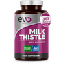 Milk Thistle Tablets | 80% Silymarin | 365 Tablets | Vegan Supplement | Milk Thistle Capsules Alternative