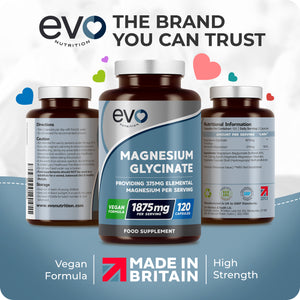 Magnesium Glycinate Capsules 1875mg