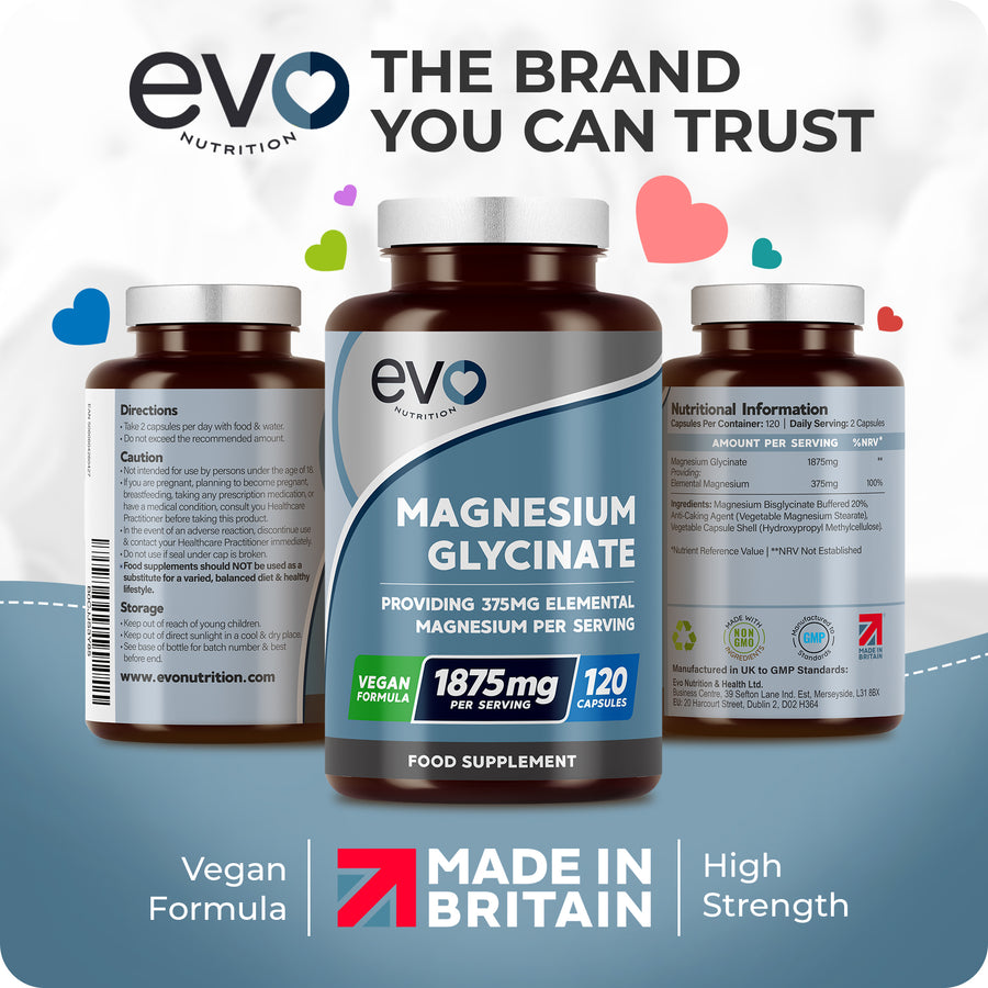 Magnesium Glycinate Capsules 1875mg