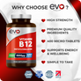 Vitamin B12 Tablets 1000µg - 400 tablets