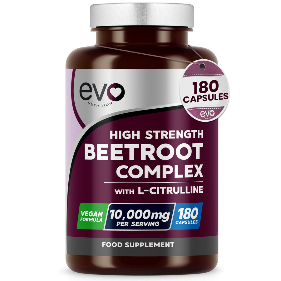 Beetroot & L-Citrulline Capsules – Nitric Oxide Booster