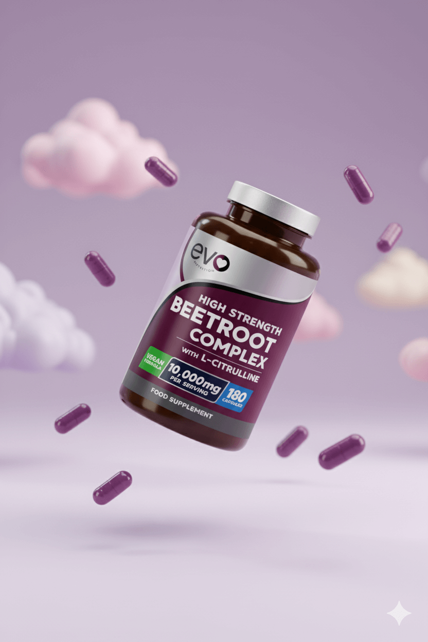 Beetroot & L-Citrulline Capsules – Nitric Oxide Booster