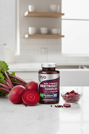 Beetroot & L-Citrulline Capsules – Nitric Oxide Booster