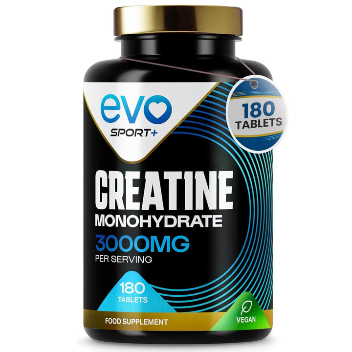 Creatine Monohydrate 3000mg 180 Tablets