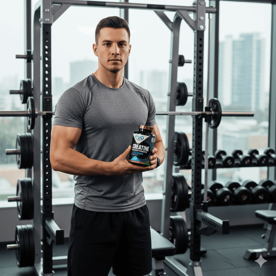 Creatine Man Creatine Monohydrate 3000mg 180 Tablets – EVO Nutrition