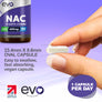 NAC N-Acetyl-Cysteine Supplements 180 Capsules | High Strength 600mg