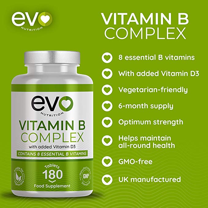 Vitamin B Complex - Enriched with Vitamin D3