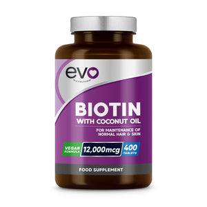 Biotin with Coconut Oil 12000mcg