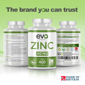 Zinc 40mg Supplements