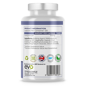 Coenzyme Q10 Ubiquinone 100mg